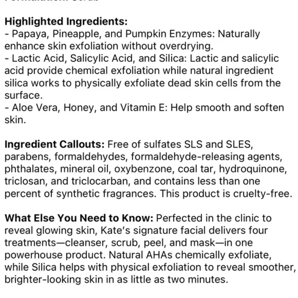 ExfoliKate Exfoliating Treatment